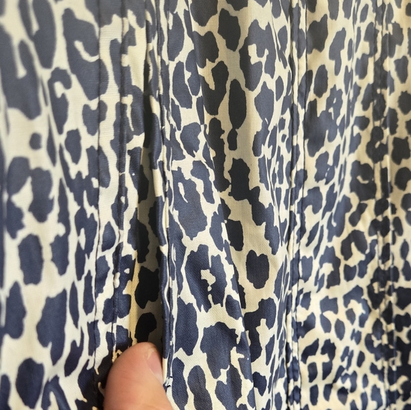 NWOT blue lepoard rain jacket- Tommy Hilfiger - Picture 3 of 6